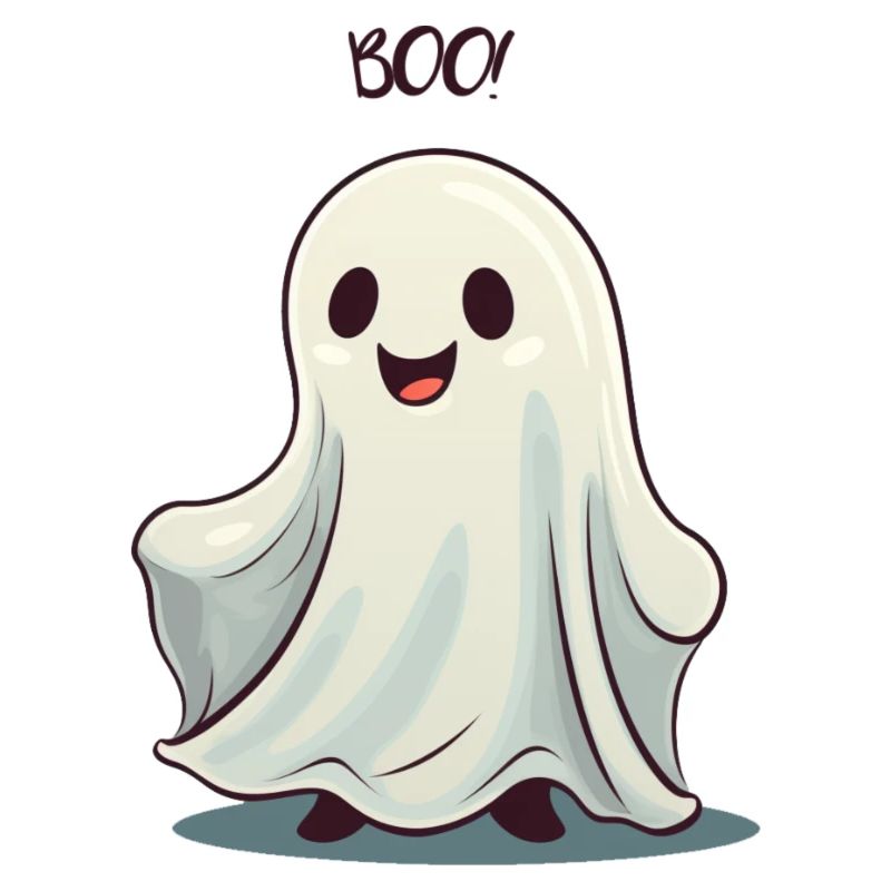 Halloween Ghost Ghost Design d’automne