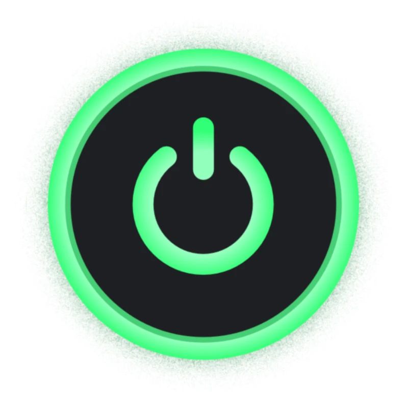 power on, power button