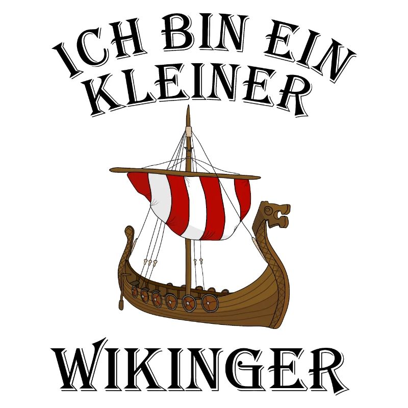 Ich bin ein kleiner Wikinger Schiff