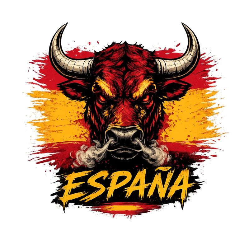 Spanischer Stier im Espana Look
