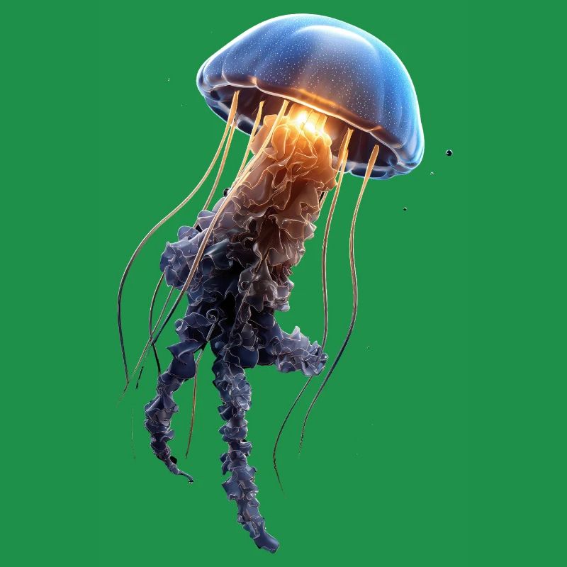 Méduse Méduse de feu Méduse Méduse mignonne