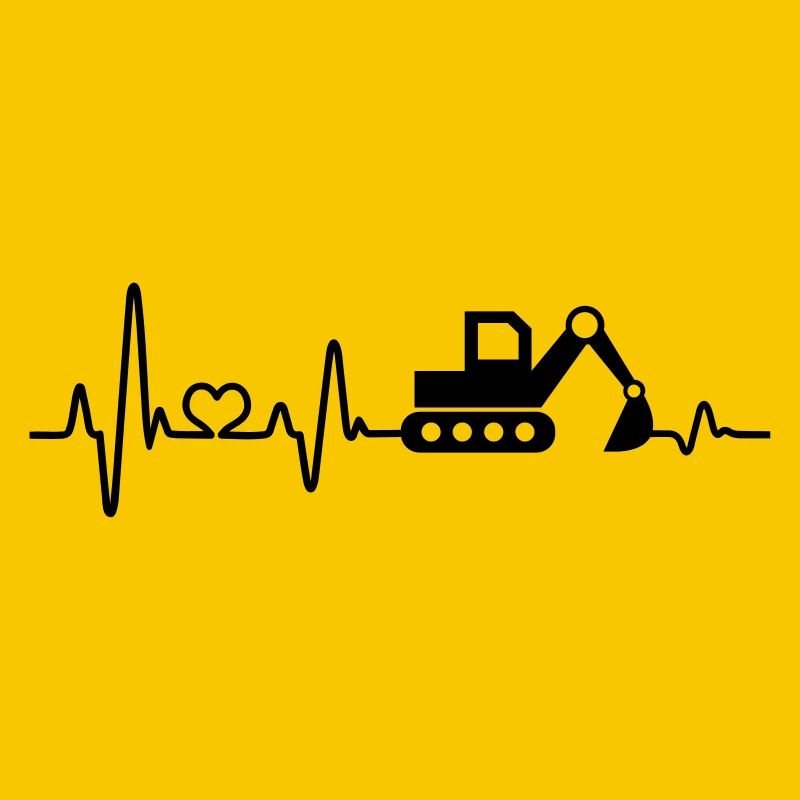 Excavator construction site construction worker excavator driver gift