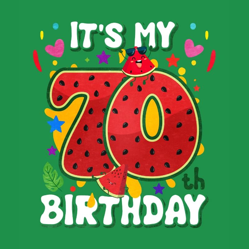 70e anniversaire de la pastèque