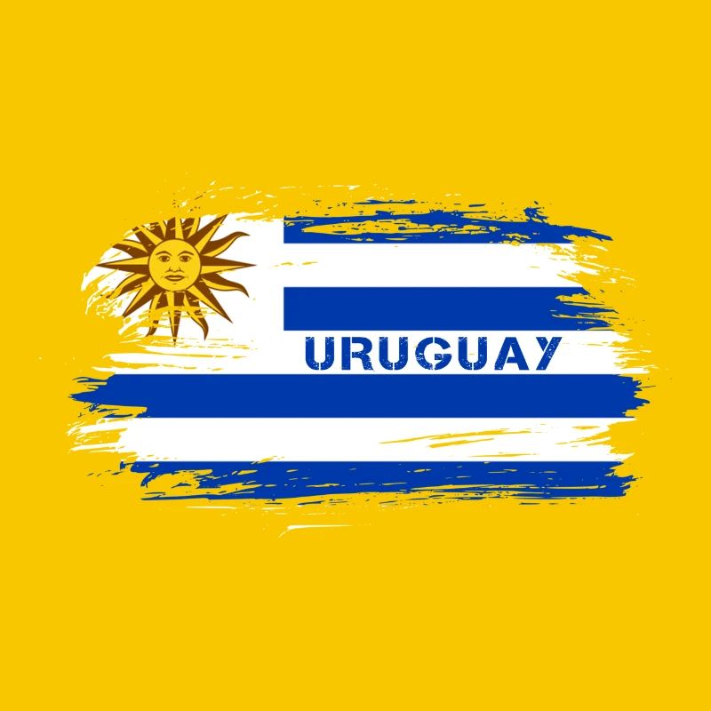 Uruguay Flaggen Design / Geschenkidee