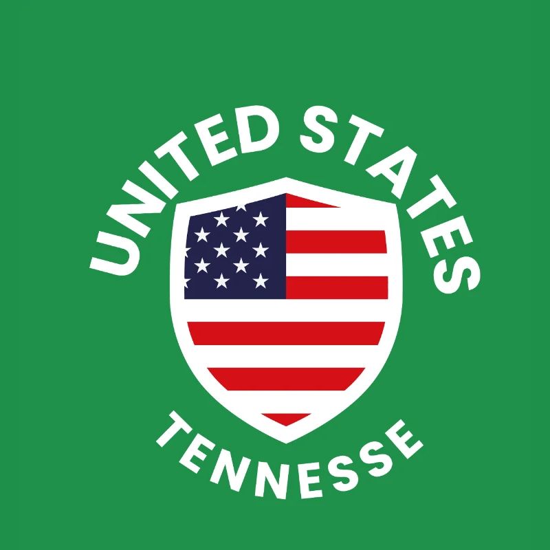 Drapeau du Tennessee Shield des États-Unis