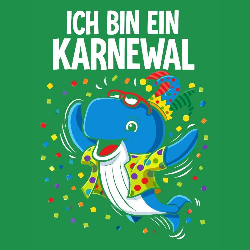 Conception de confettis d’éléphants de carnaval