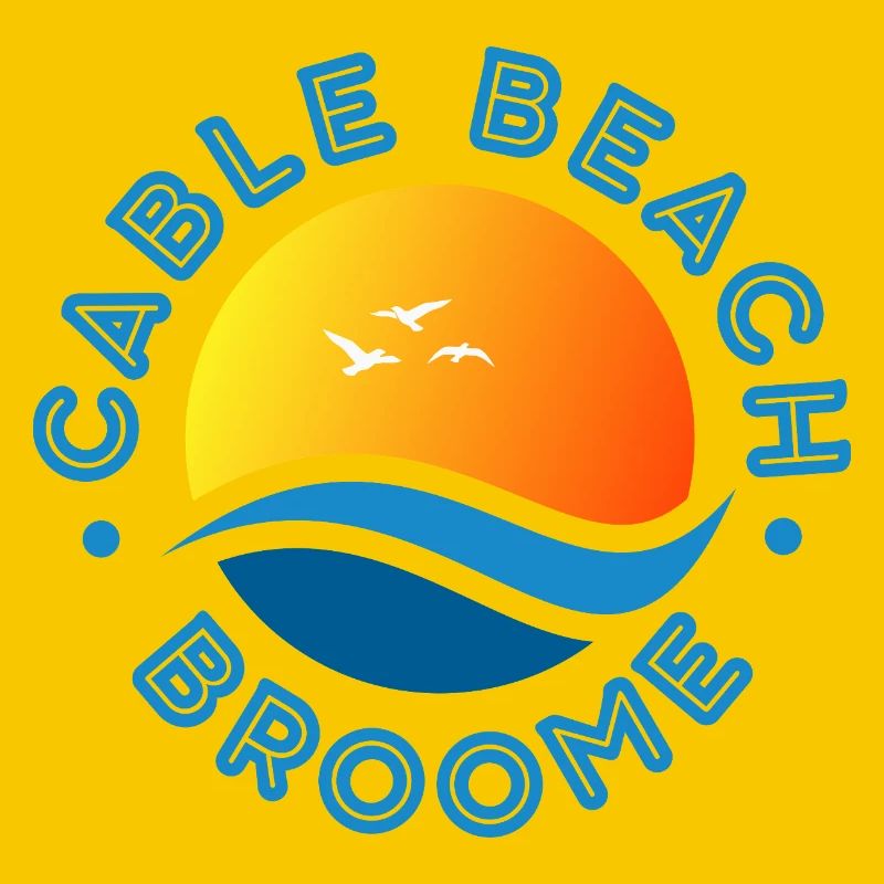 Plage de Cable Broome Coucher de soleil