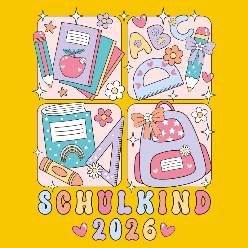 Schulkind 2026 Einschulung Mädchen Geschenkidee