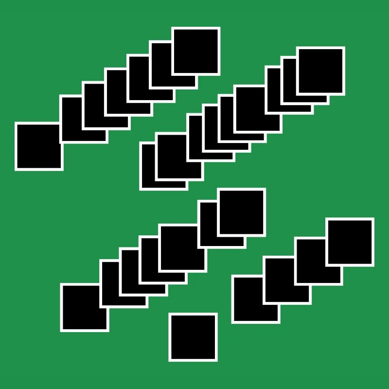 Nested Squares Cascade