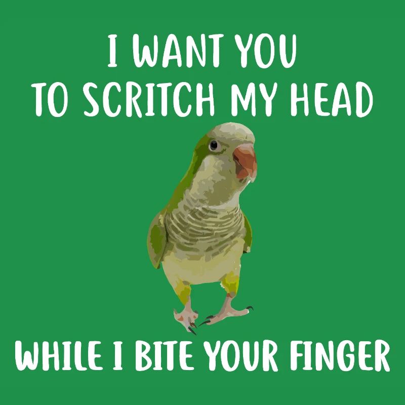 Parrot Head-Scratch Demands Tee