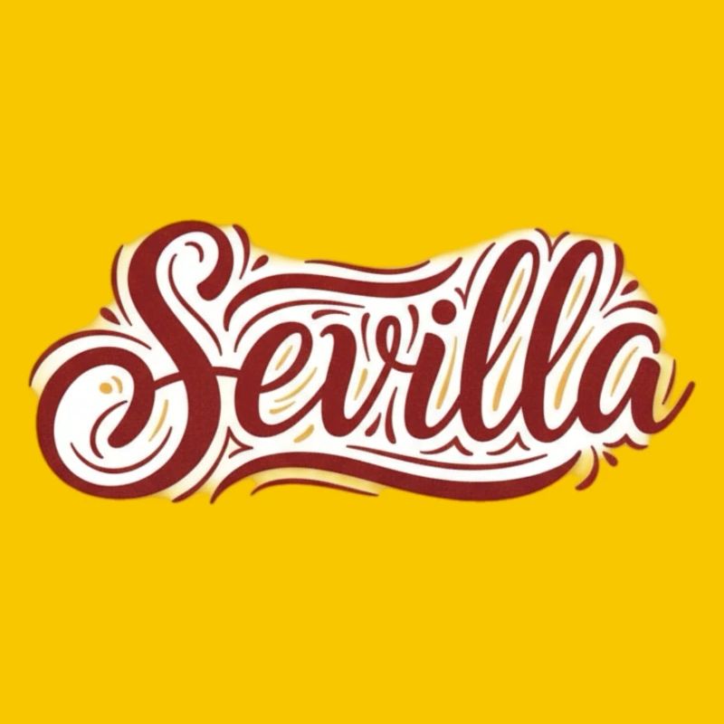 Sevilla Vintage Script Tee
