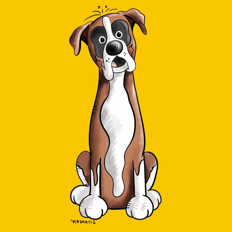Funny Deutscher Boxer