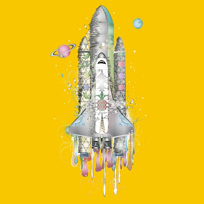 Imaginative Space Shuttle - Artfully Designed