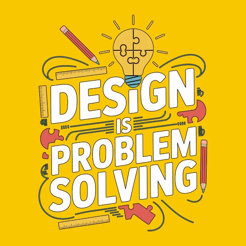 Designer Educator Design Is Problem Graphic Design