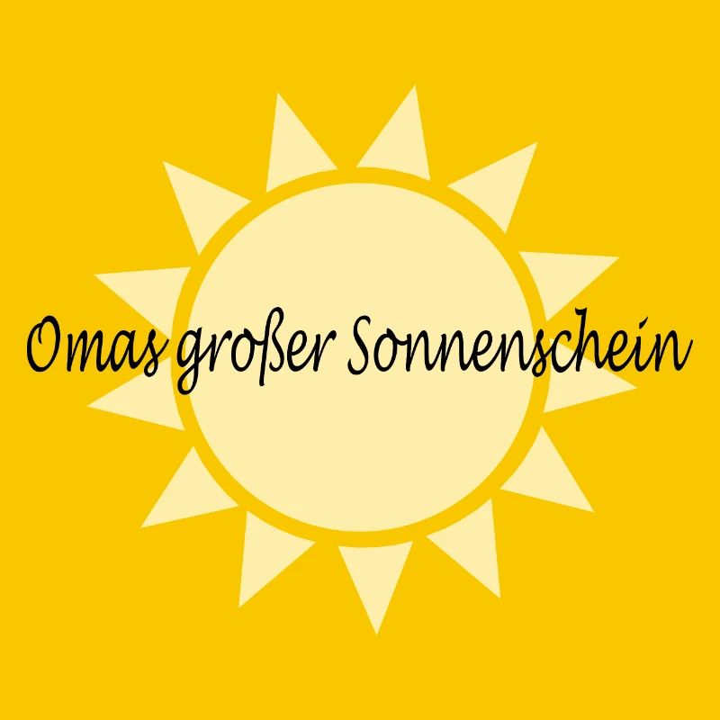Omas großer Sonnenschein