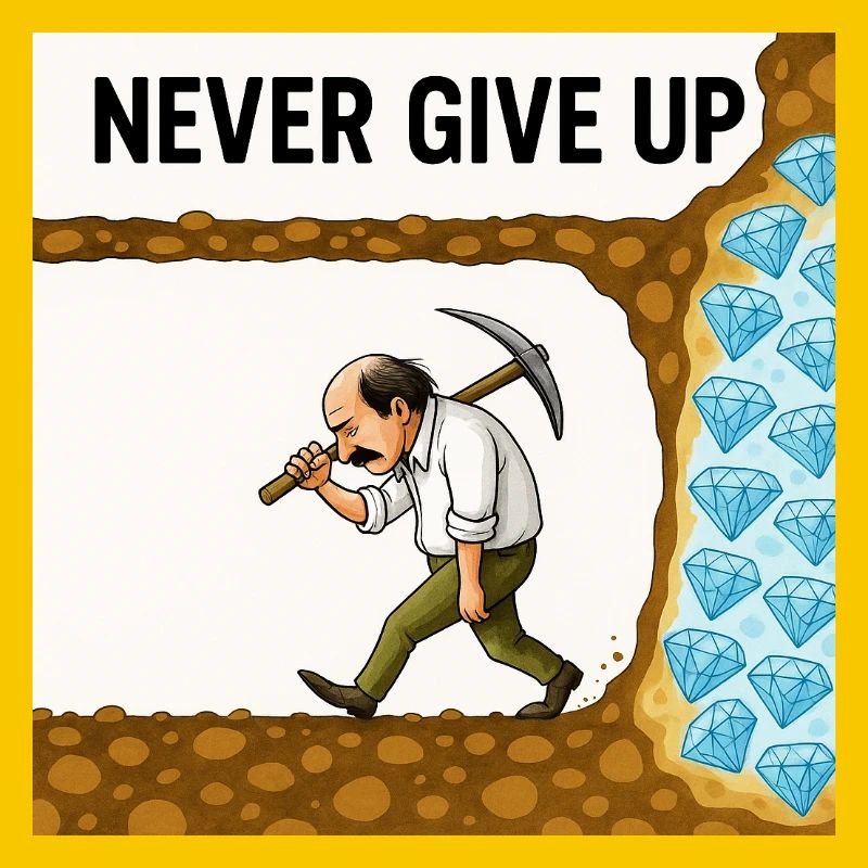 Never quit