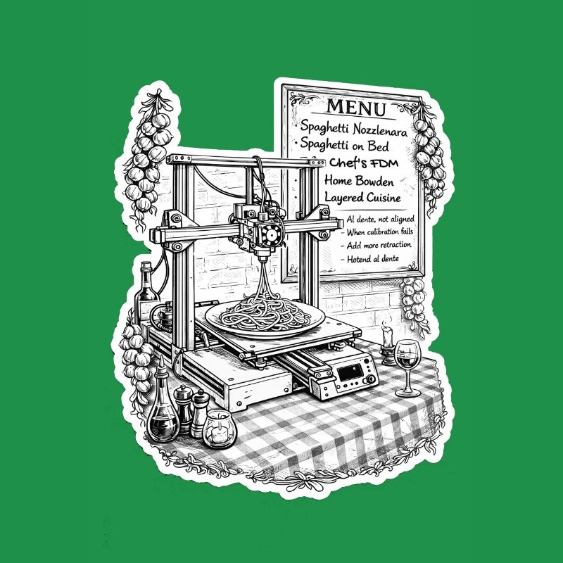 Spaghetti 3D Printer