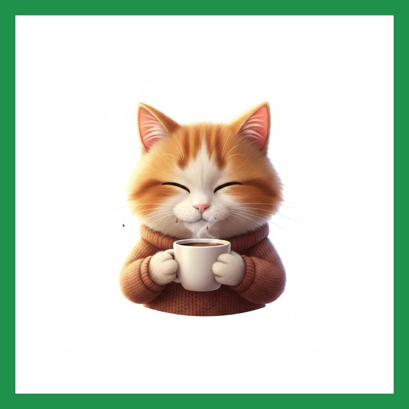 Cuddly Kitten Coffee Magic