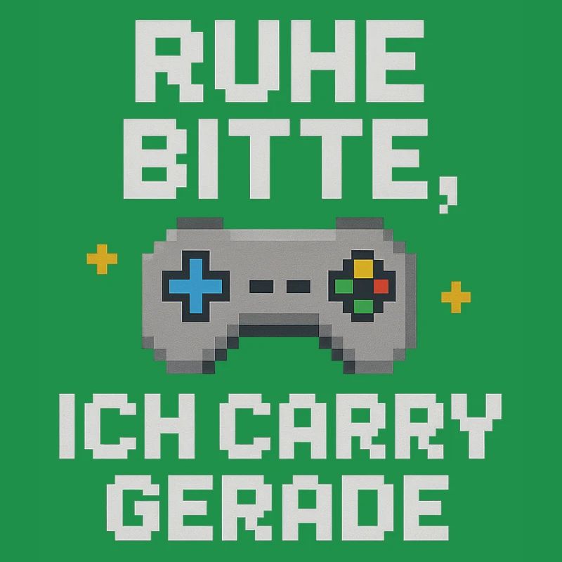 Ruhe Bitte Pixel Controller Grafik