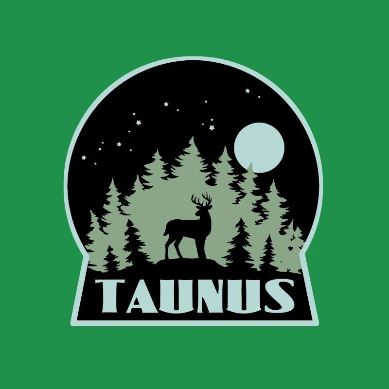 Taunus Wald Hirsch