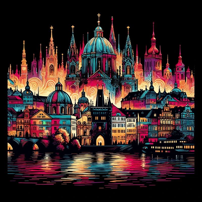 Prague Capitale République tchèque Cadeau