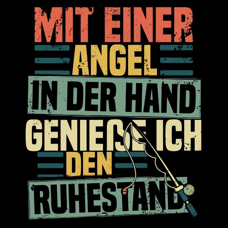 Angler im Ruhestand