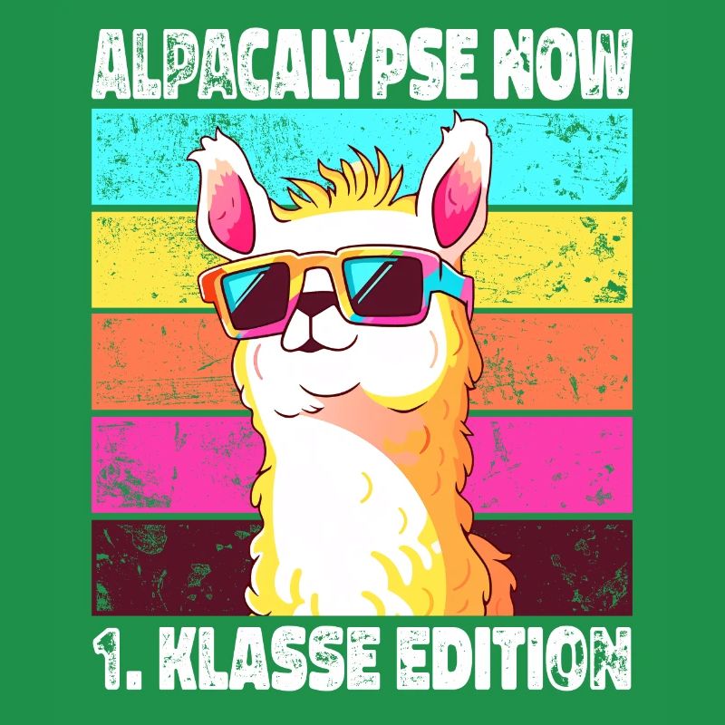 Alpacalypse Now 1. Klasse Edition Einschulung Lama