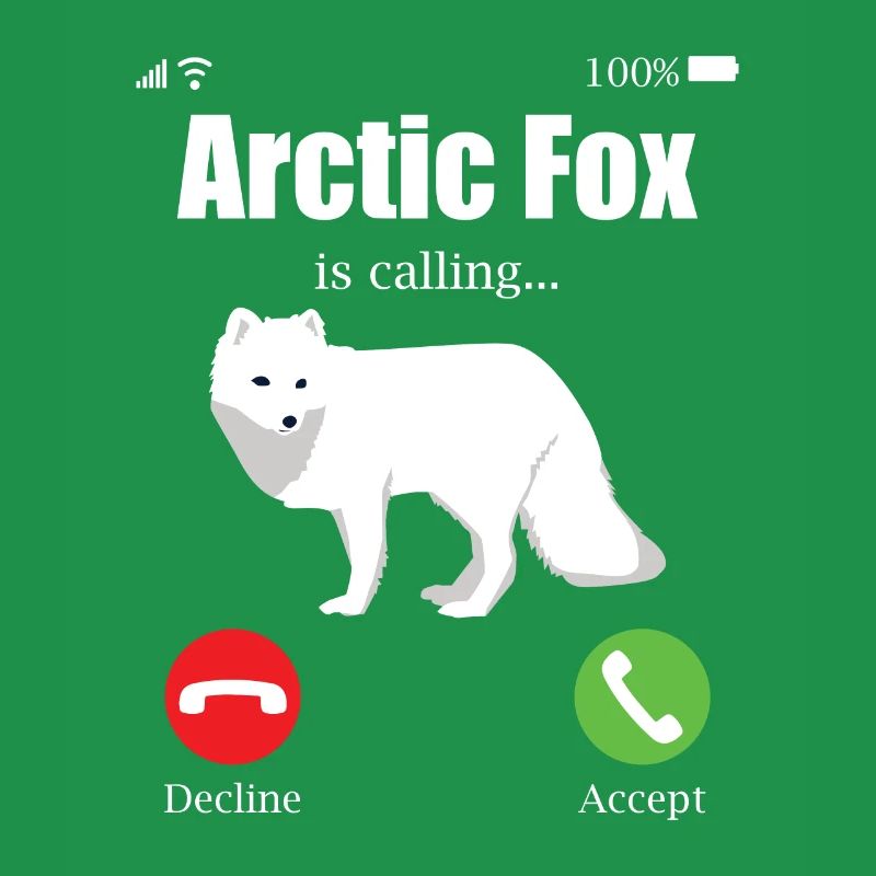 Artic fox lovers from Arctic fox