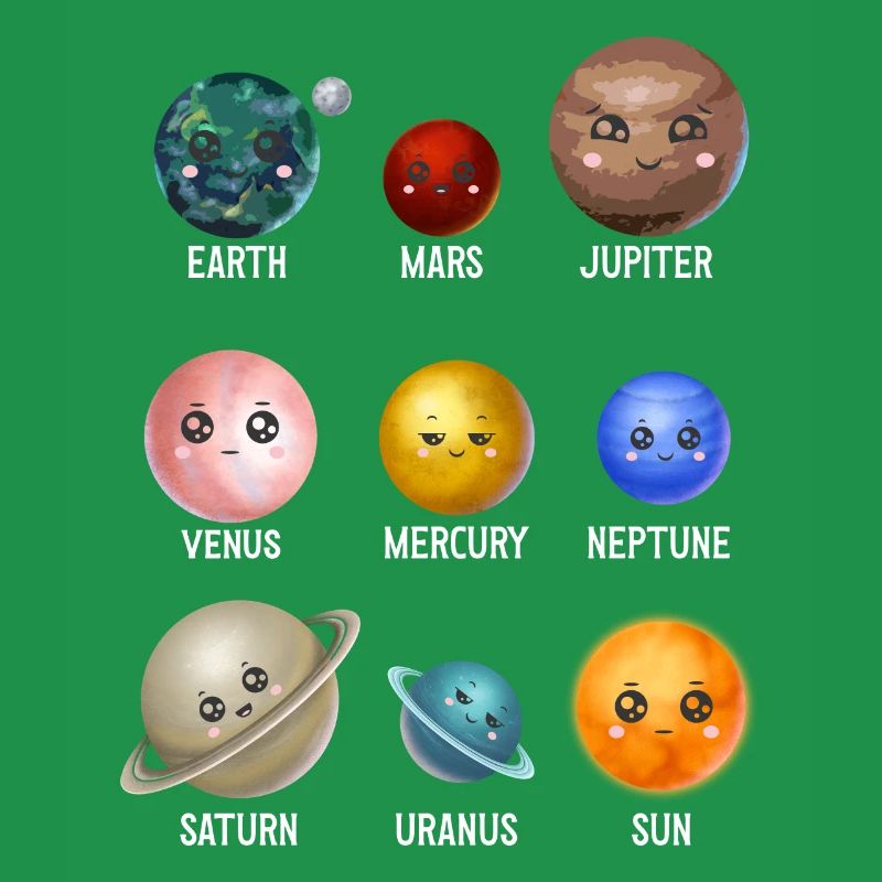 Solar System, Planets, Science Space, Astrology