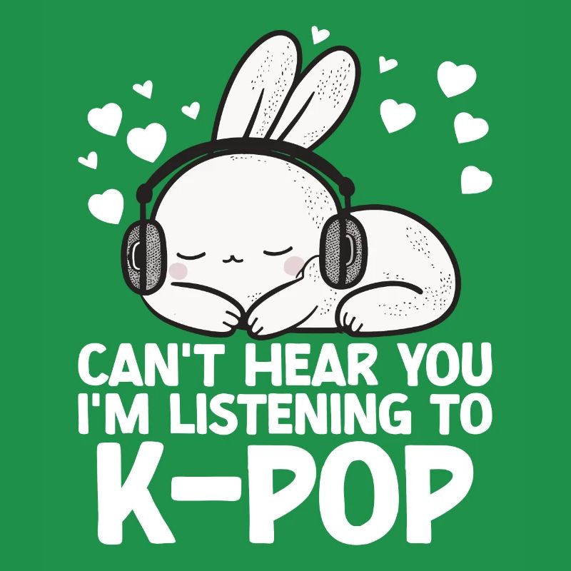 Je ne t’entends pas, j’écoute Kpop Rabbit K-pop
