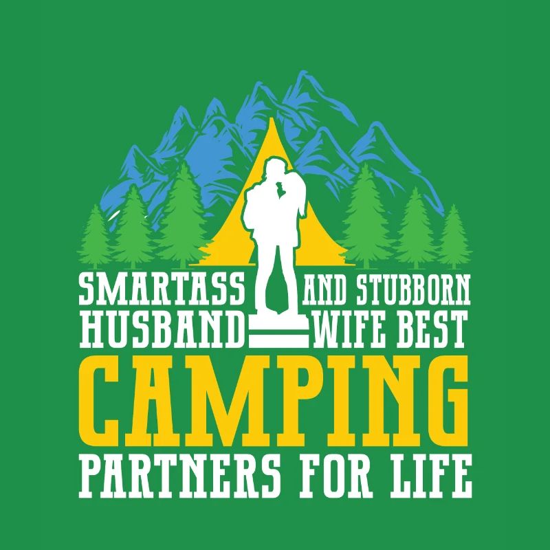 Ehemann Und Ehefrau Campingpartner Paar Matching