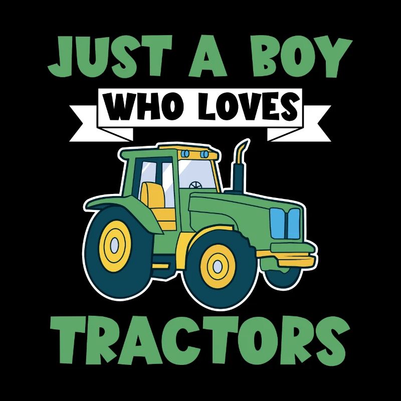 Tractor Boy Young Farmer Tractor Lover