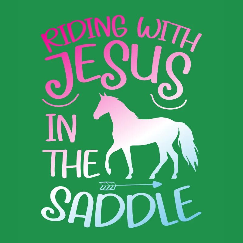 Jesus and Horses Riding Riding