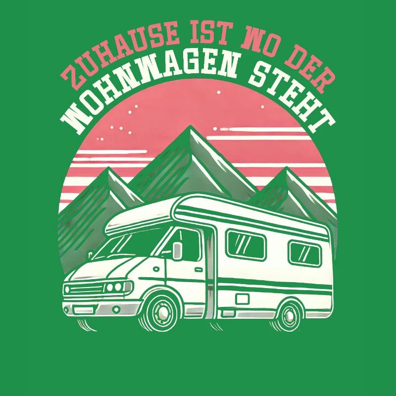 Camper Caravan Campfire Camping holiday