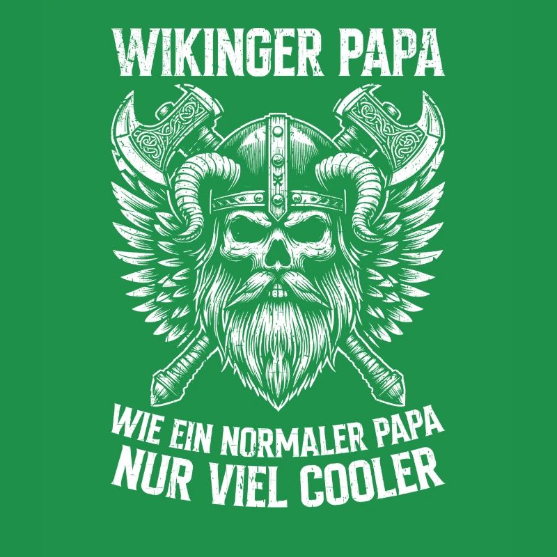Wikinger Papa Vatertag Vaterschaft Elternteil