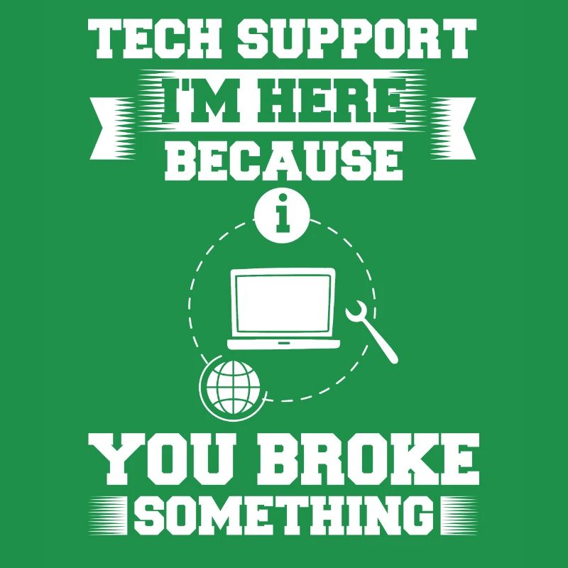 Tech Support IT Technischer Hilfe Helpdesk