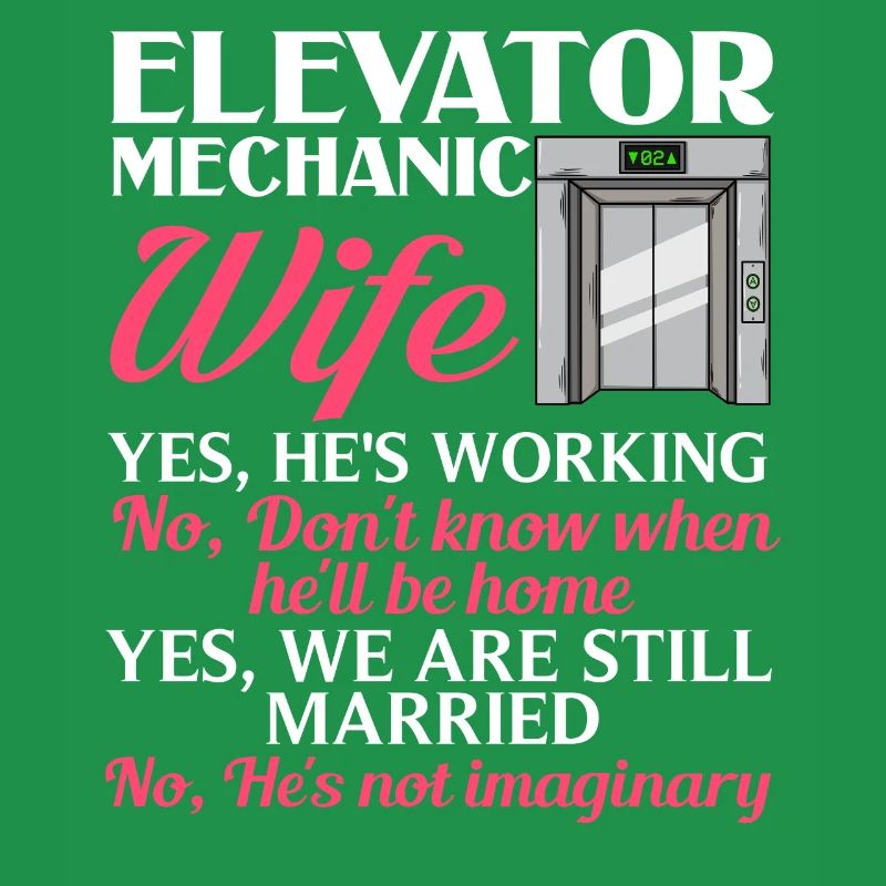 Elevator Elevator System Technician Woman Elevator Elevator