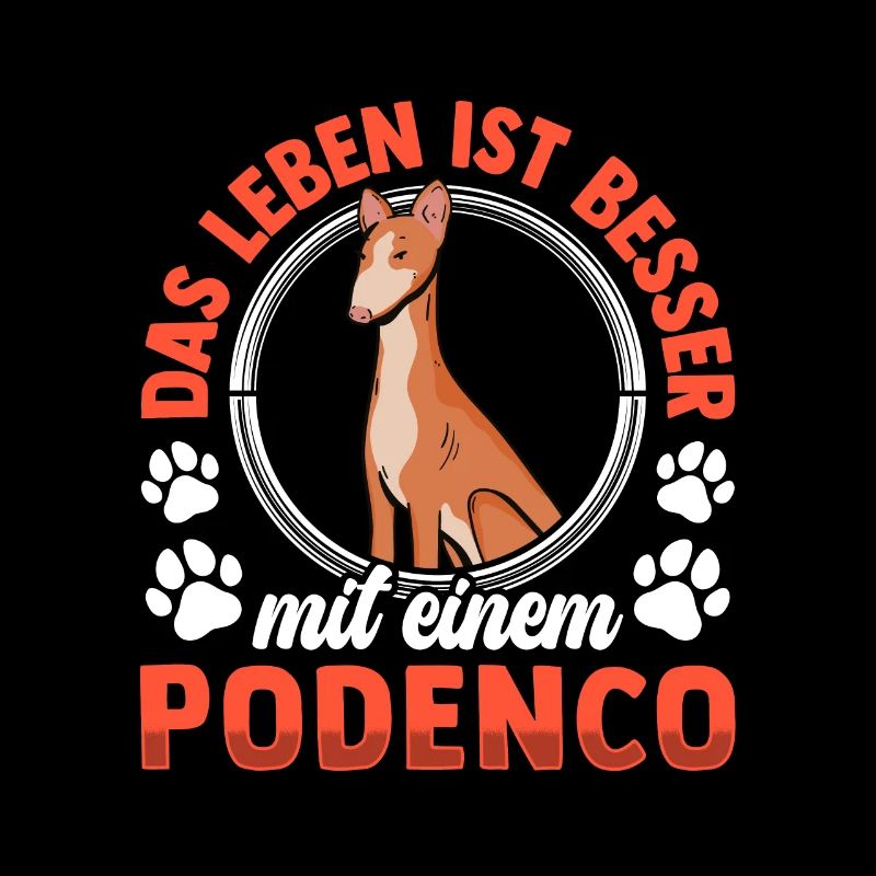 Leben mit Podenco spanischer Podenco