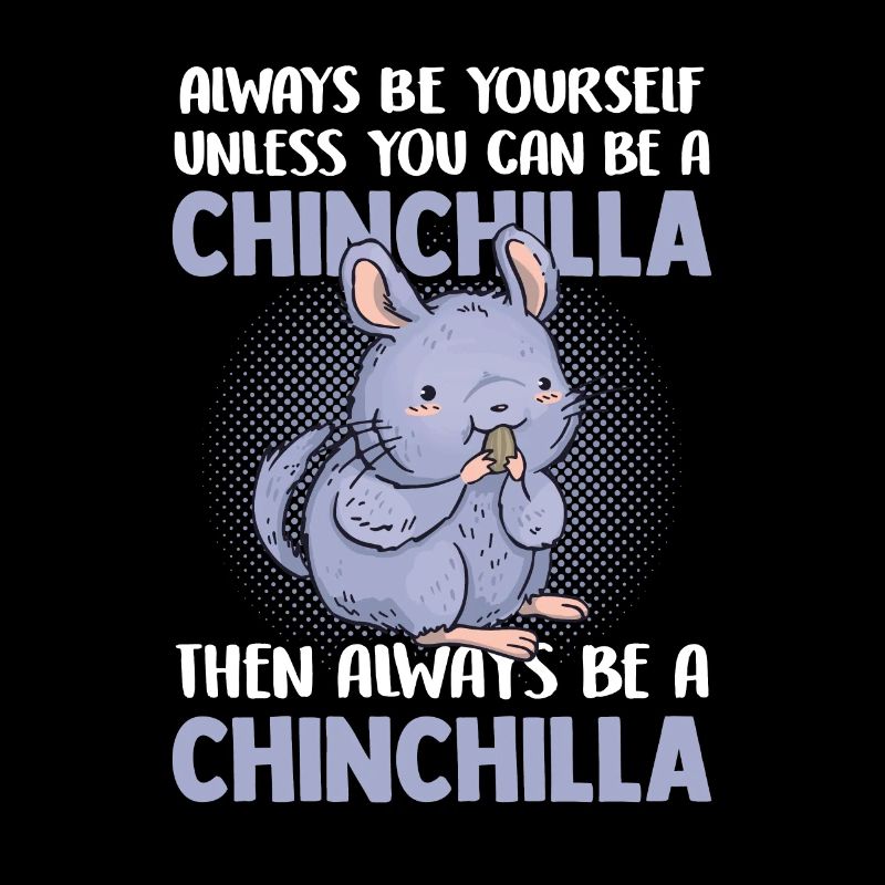 Dann sei immer ein Chinchilla Nagetier