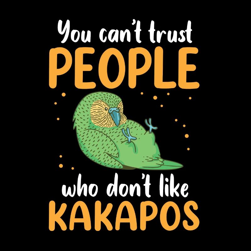 Kakapo do not trust flightless parrot Kakapo