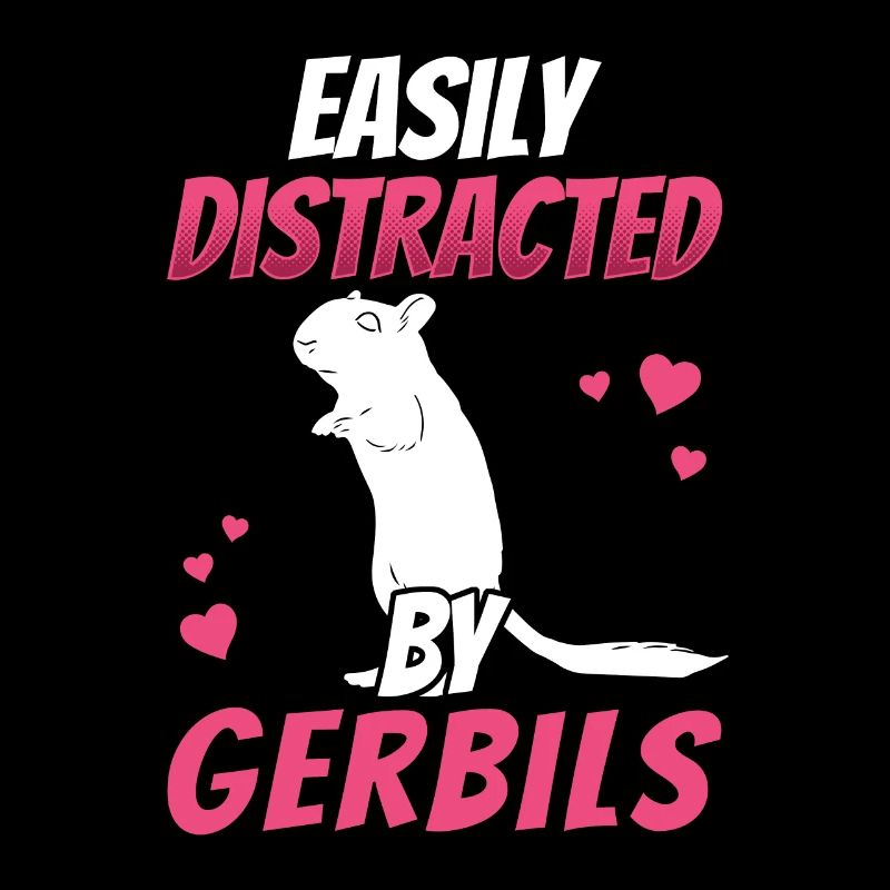 Distrait par la gerbille Gerbille