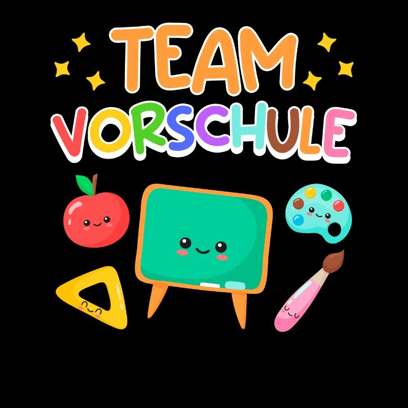 Vorschule Team Vorschüler Vorschulkinder
