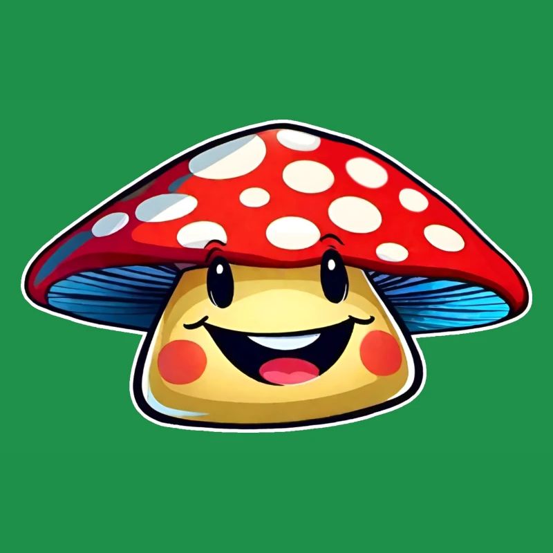 Funny little toadstool