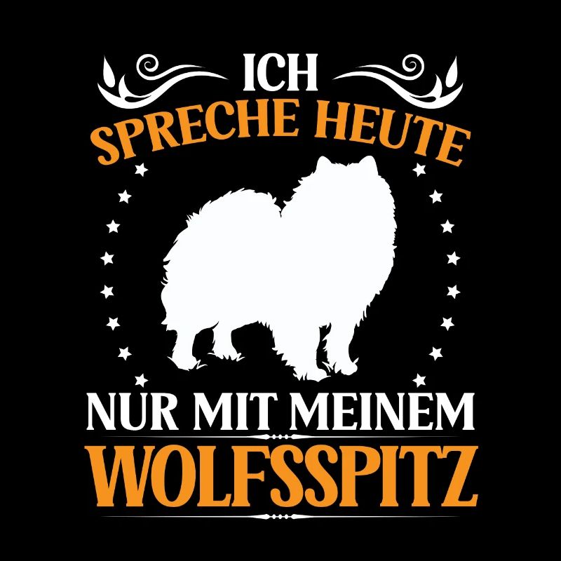 Wolfsspitz Spreche nur mit Keeshond
