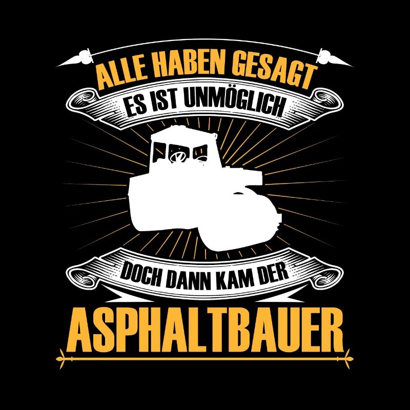 Asphalt construction is impossible Road construction