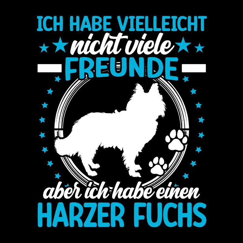Harz fox is my friend Old German herding dog