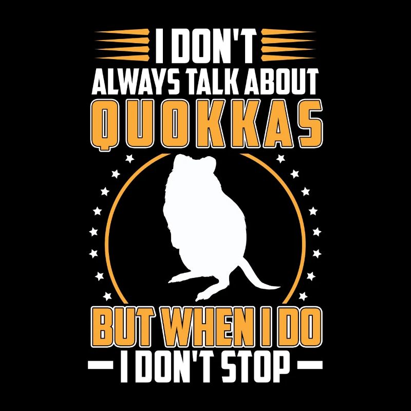 Discours sur Quokka marsupial
