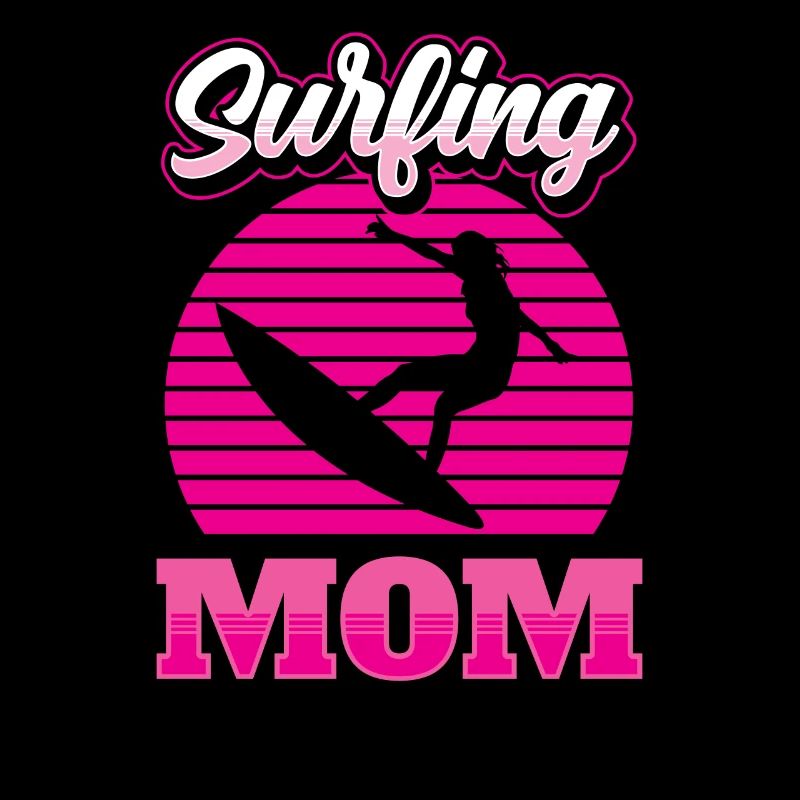 Surf Maman Planche de surf Surfeur Surf Surf Surf