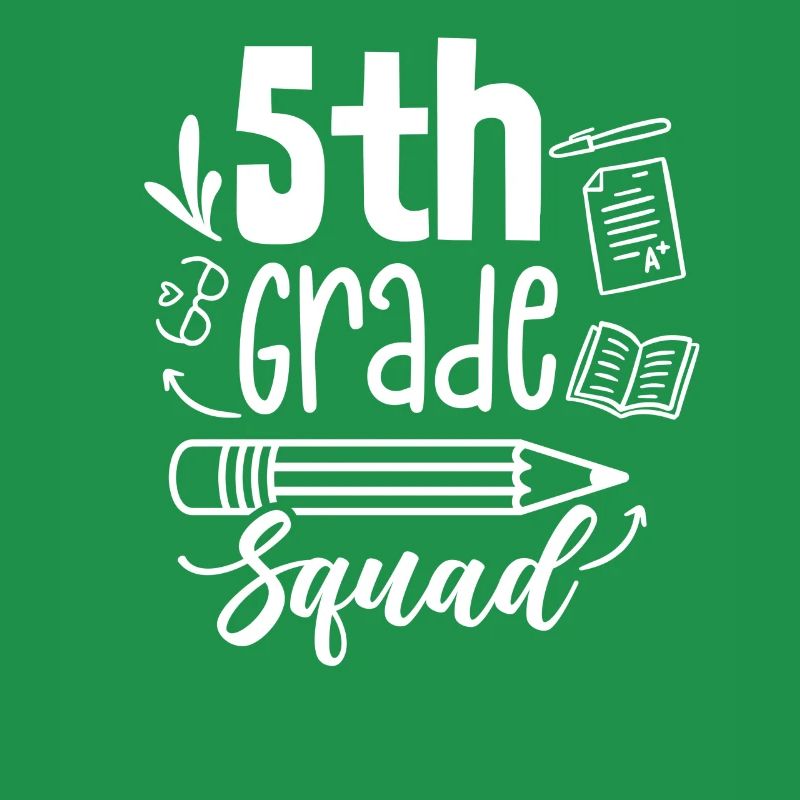 5 Class Team School Fifth Grader Fifth