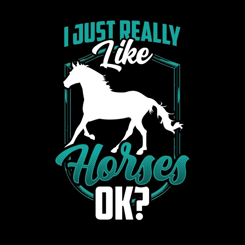 J’aime beaucoup monter à cheval Cavalier